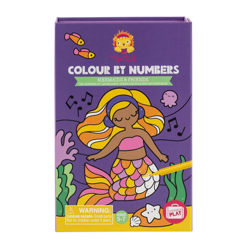 TIGER TRIBE - Colour by Numbers - Mermaids & Friends